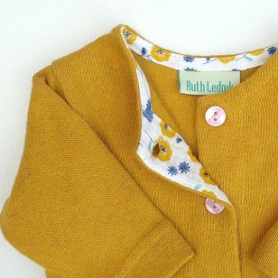 Turmeric Yellow cardigan
