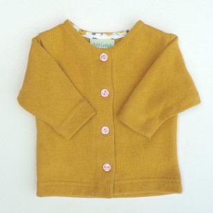 Turmeric Yellow cardigan