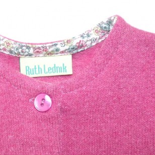 Antique Pink Cardigan with Pockets