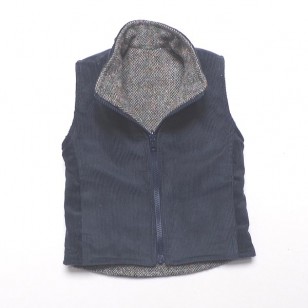 Tweed Reversible Gilet