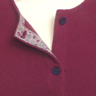 Burgundy Cardigan Burgundy Cardigan