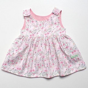 Pink Rose Pinafore Pink Rose Pinafore