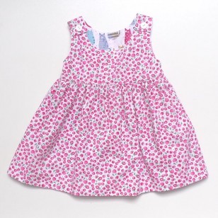 Cats and Cherries Reversible Pinafore