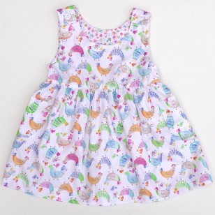 Chickens Reversible Pinafore