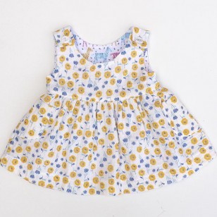 Zebras Reversible Pinafore Dress