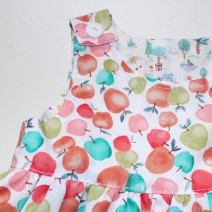Apple Reveresible Pinafore