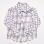 Clasic  Blue Red Check Shirt